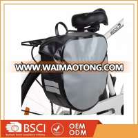 fashion waterproof bicycle rear pannier bag