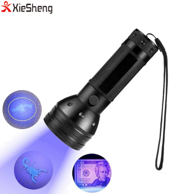 Outdoor 51 Led UV Flashlight 395nm 410nm UV Lamp Urine Detector Ink Maker Black Light